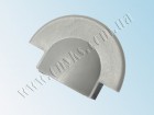 Заглушка для профиля LED Profile-3 Wire Cap (с отверстием)
